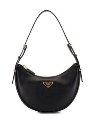 half moon bag prada|Prada wicker handbags.